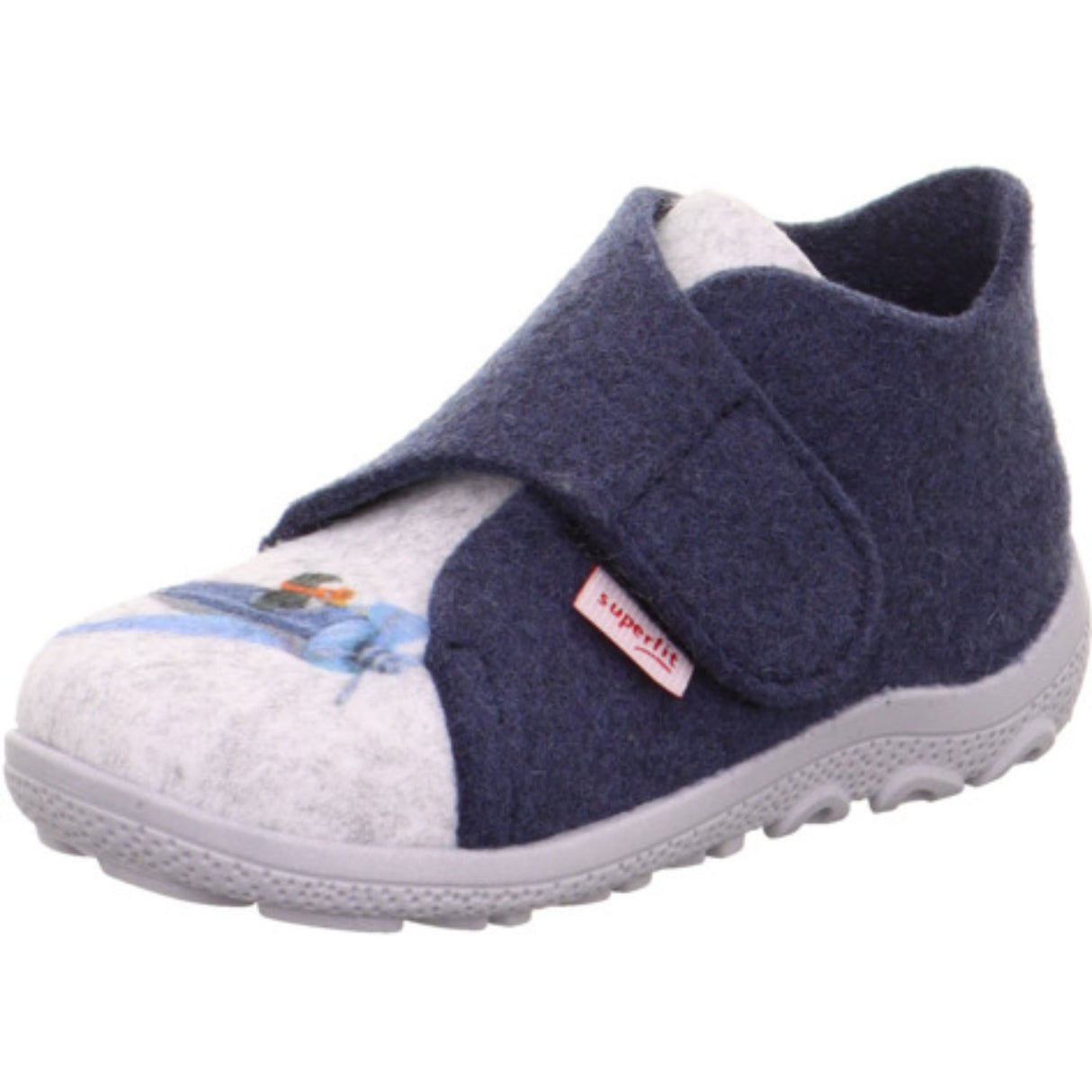 Superfit Blue/Grey Happy Octi Home Shoes