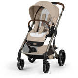 Cybex Almond Beige Balios S Lux Tpe Inklusiv Foldbar Cot