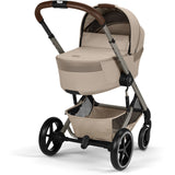 Cybex Almond Beige Balios S Lux Tpe Inklusiv Foldbar Cot