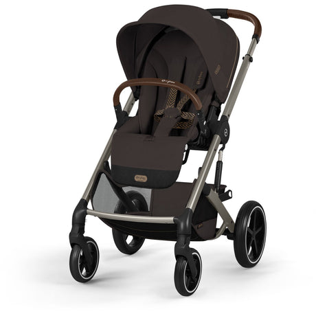 Cybex Chocolate Brown Balios S Lux Tpe Inklusiv Foldbar Liggedel