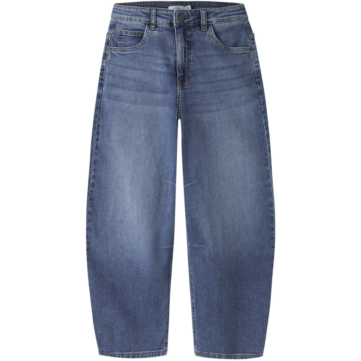Name It Medium Blue Denim Nkmben Barrel Jeans 3008-Bc Bf