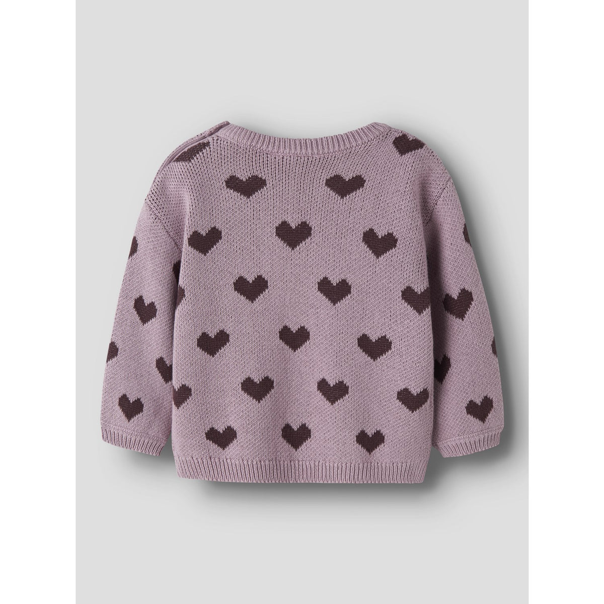 Name It Mauve Shadows Hearts In Catawba Grape Nbfoana Ls Strik Æske