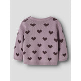 Name It Mauve Shadows Hearts In Catawba Grape Nbfoana Ls Strik Æske