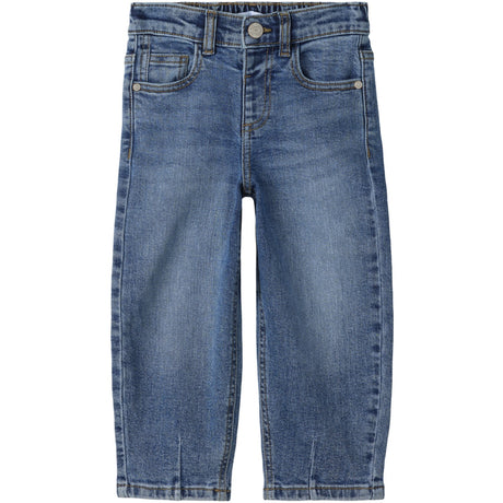 Name It Medium Blue Denim Nmfbella Barrel Jeans 3008-Bc Bf