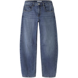Name It Medium Blue Denim Nkfbella Barrel Jeans 3008-Bc Bf