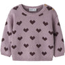 Name It Mauve Shadows Hearts In Catawba Grape Nbfoana Ls Strik Æske