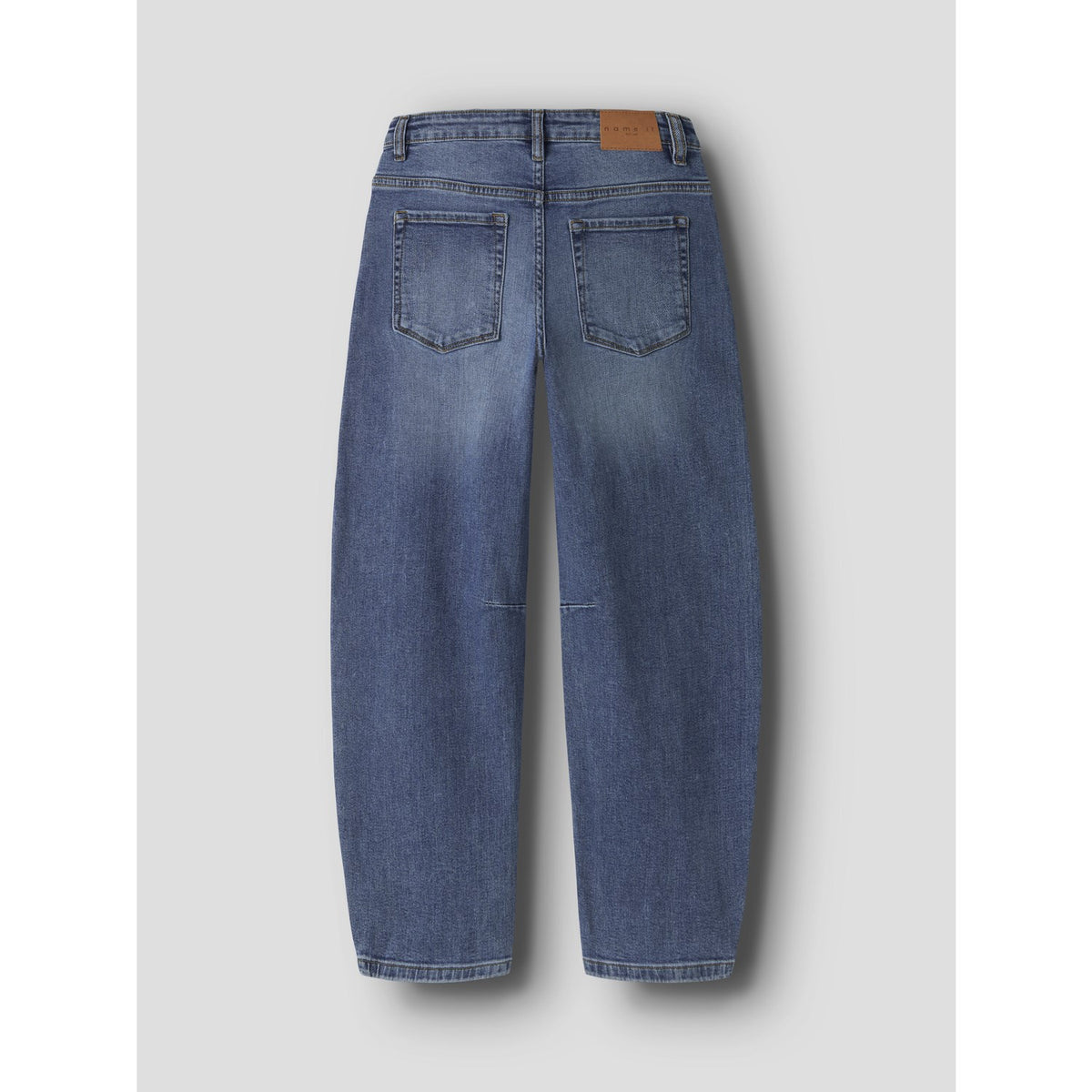 Name It Medium Blue Denim Nkfbella Barrel Jeans 3008-Bc Bf