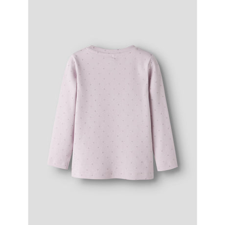 Name It Light Lilac Nmfodele Ls Slim Top Bf