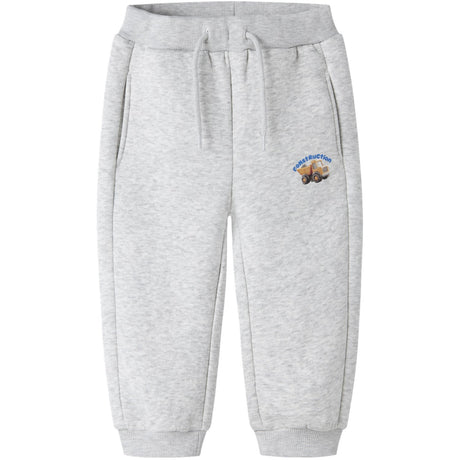 Name It Light Grey Melange Nmmonikkel Rlx Swe Bukser Bru Bf