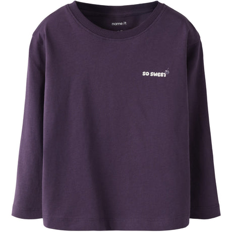 Name It Navy Cosmos Nmforina Ls Nreg Top Bf