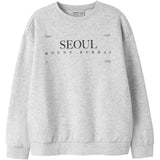 Name It Light Grey Melange Nkmofranz Ls Rlx Swe Bru Bf