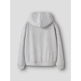 Name It Light Grey Melange Nkfoda Ls Rlx Swe Bru Wh Bf