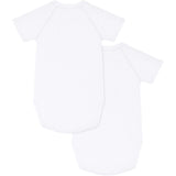 Petit Bateau White Kortærmet Body 3-Pak
