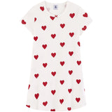 Petit Bateau Hearts Kortærmet Kjole