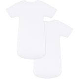 Petit Bateau White Kortærmet Body 2-Pak