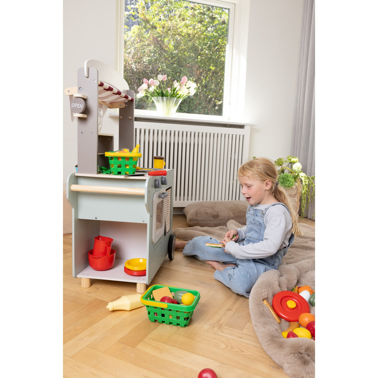 Dantoy Mixed Colours Classic Playfood-Sæt, 50 Dele