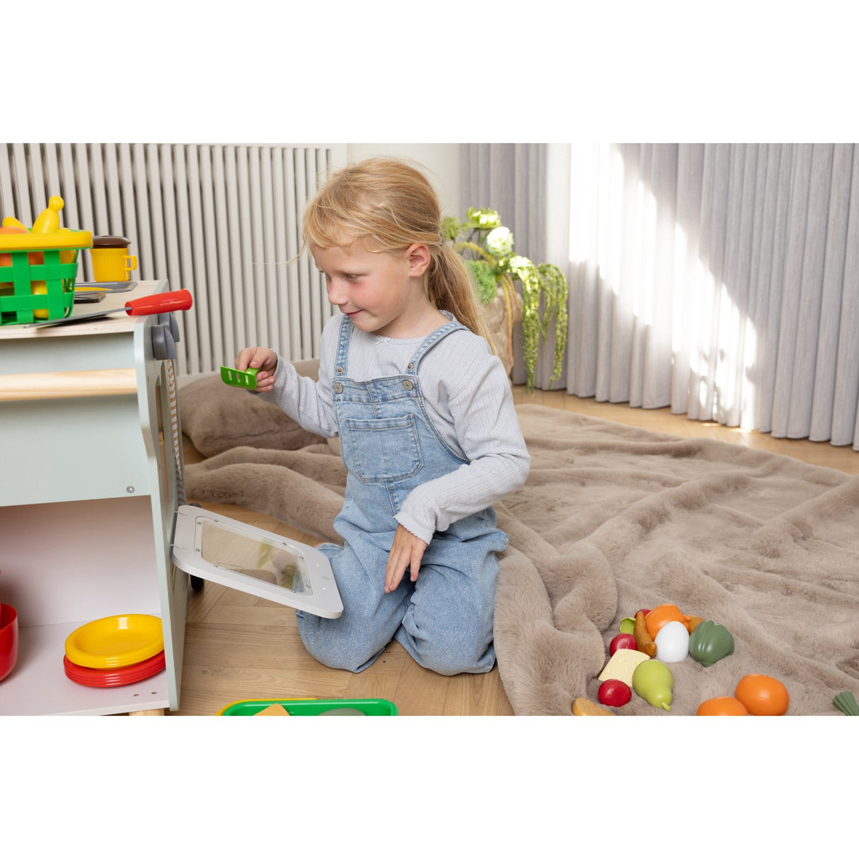 Dantoy Mixed Colours Classic Playfood-Sæt, 50 Dele