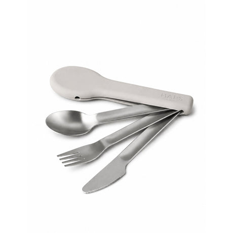 Haps Nordic Oyster Grey Kids Bestik Sæt