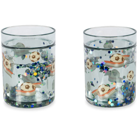 Konges Sløjd Off White/Kick It 2 Pak Glitter Kopper