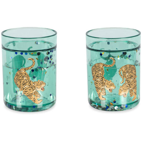 Konges Sløjd Tiger Ruggito 2 Pak Glitter Kopper