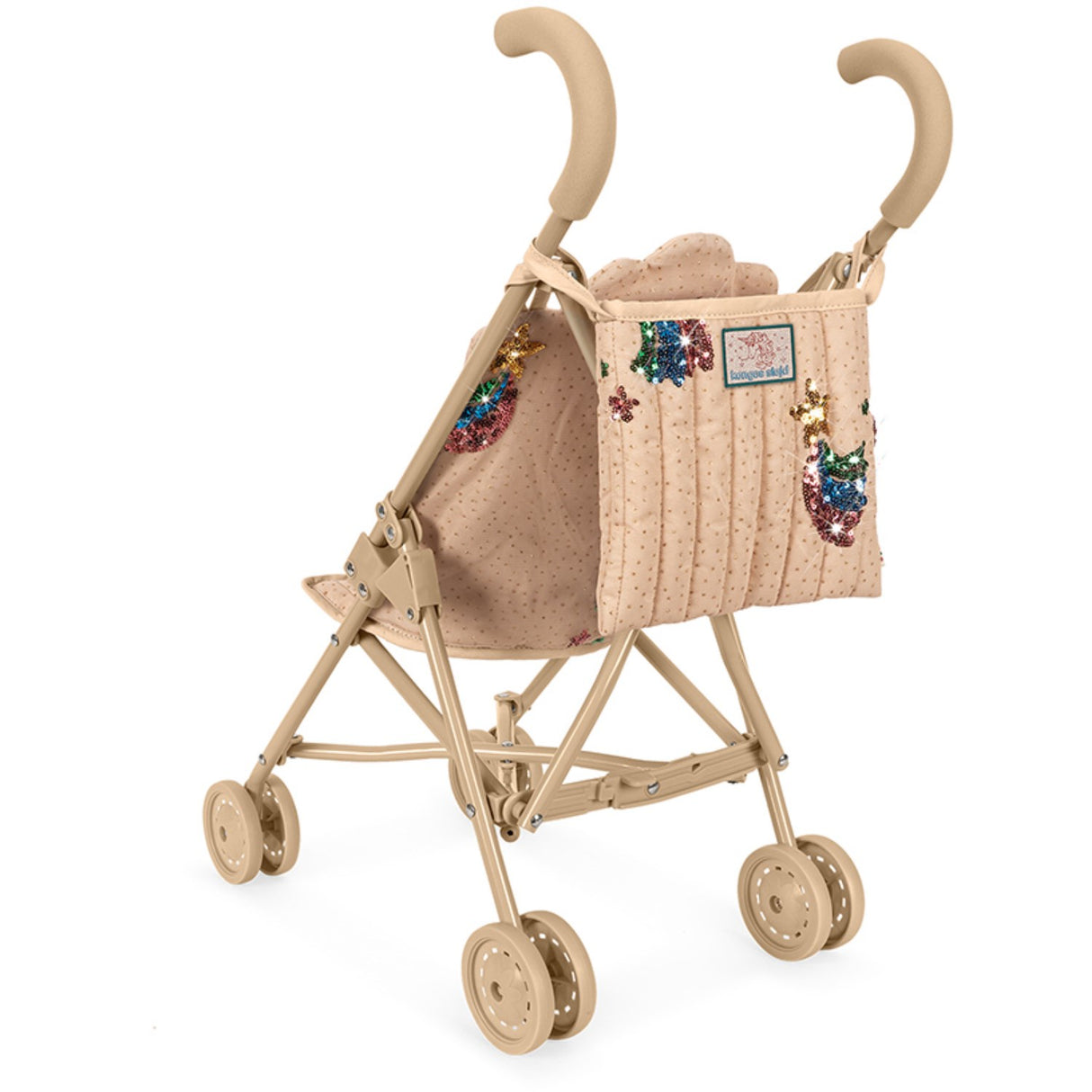 Konges Sløjd Rainbow Star Tyl Dukke Stroller