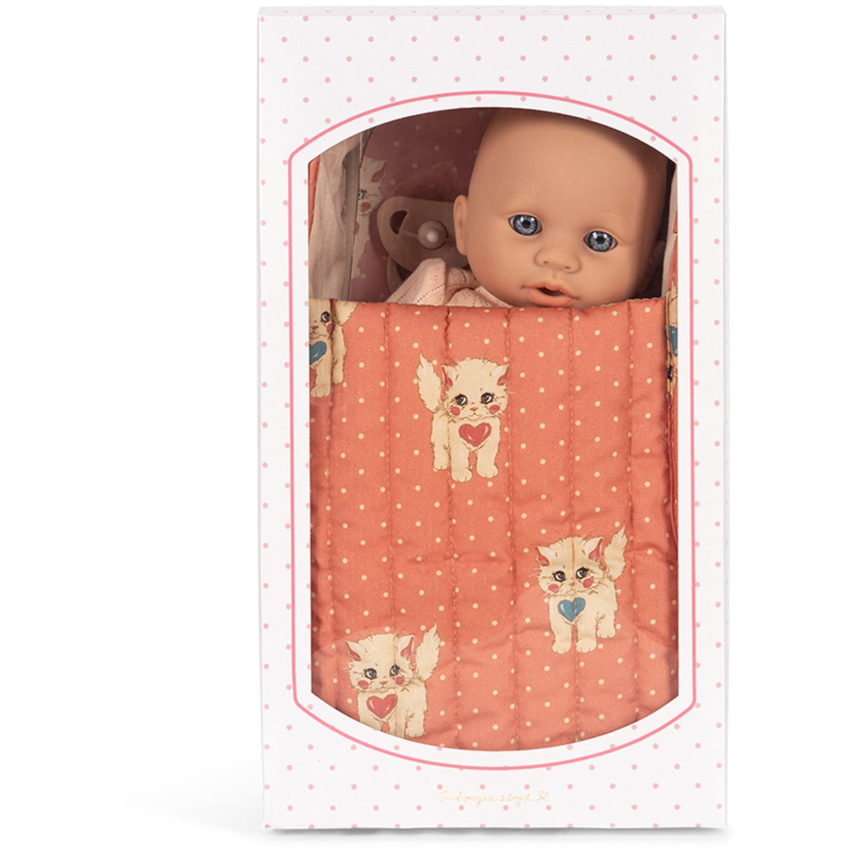 Konges Sløjd Ciao Miao Rose Cattie Baby Dukke Med Lift