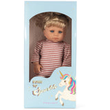 Konges Sløjd Rose Cream Stripe Noemi Enhjørning Dukke