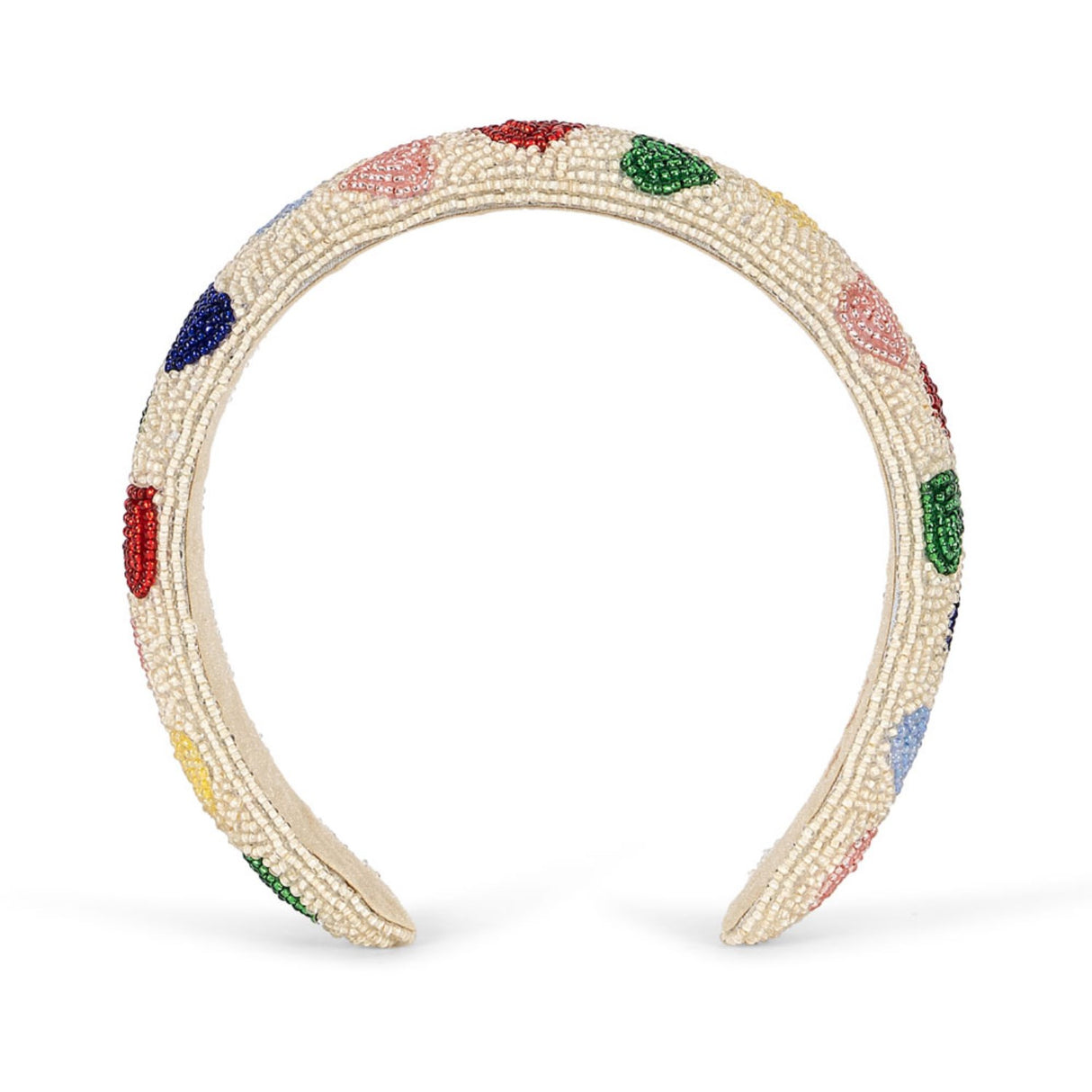 Konges Sløjd Coeur Coloré Coeur Beaded Hairbrace