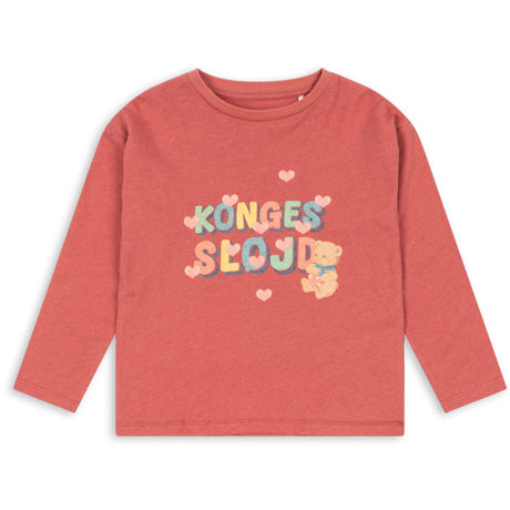 Konges Sløjd Faded Rose Era Ls Tee Ocs