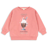 Konges Sløjd Peach Blossom Lou Paliet Sweatshirt Gots