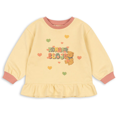 Konges Sløjd Banana Crepe Spotty Flæse Sweat Gots