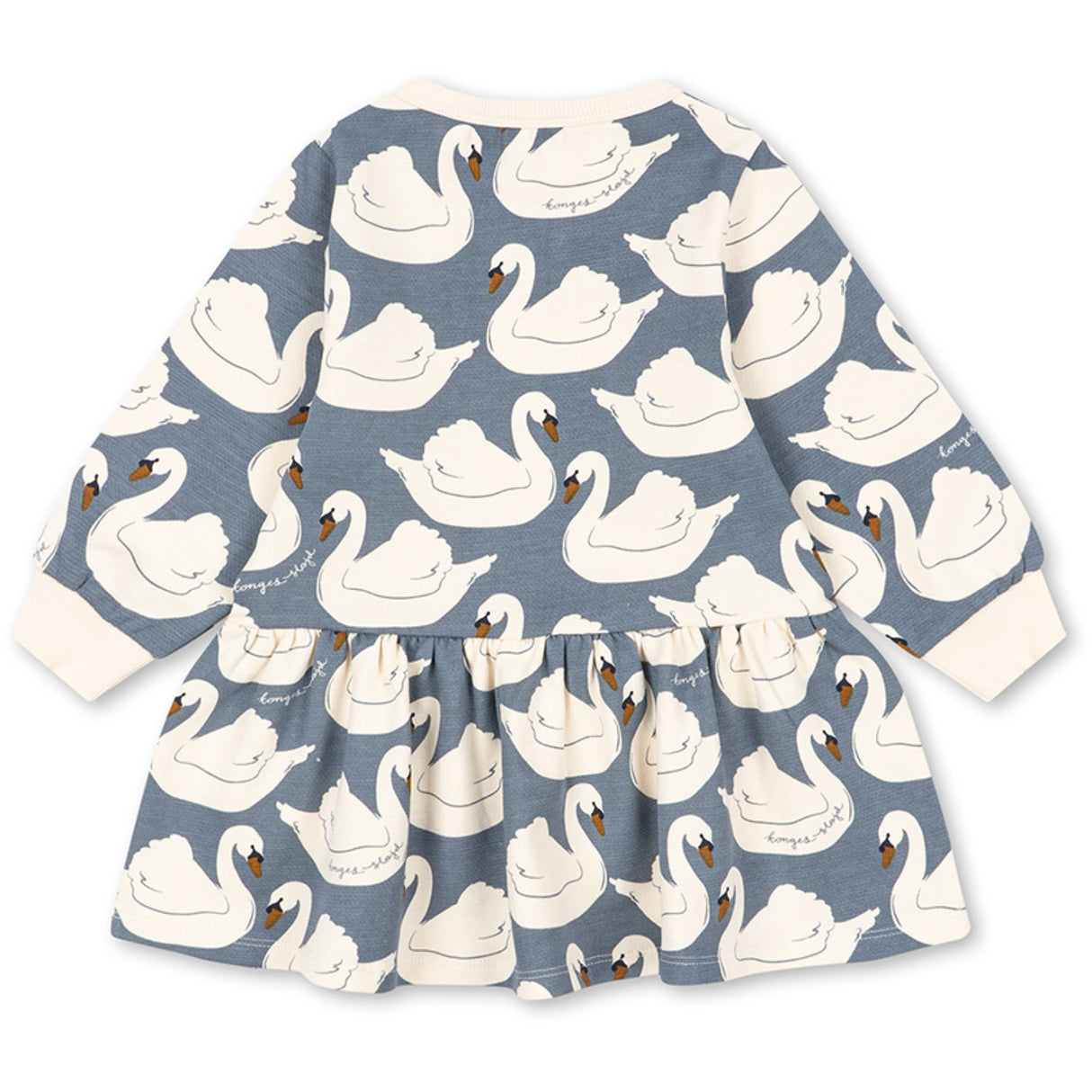 Konges Sløjd Swan Loupy Print Sweat Kjole Gots