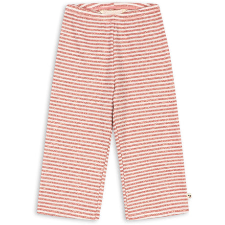 Konges Sløjd Rose Cream Stripe Roli Stripe Flared Bukser Ocs