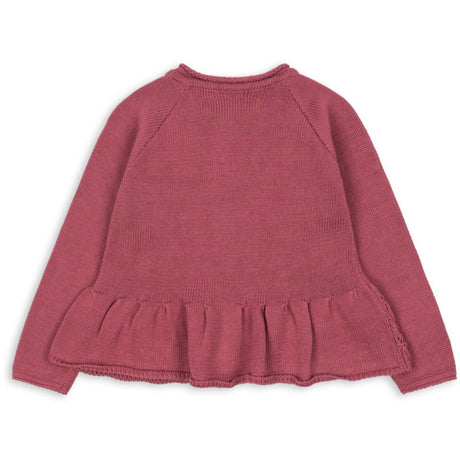 Konges Sløjd Deco Rose Cabby Flæse Cardigan Gots