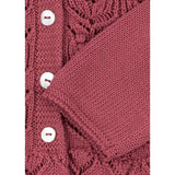 Konges Sløjd Deco Rose Cabby Flæse Cardigan Gots