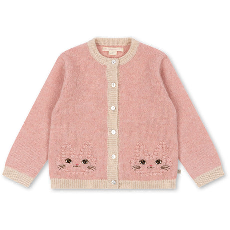 Konges Sløjd Silver Pink Kitty Cardigan