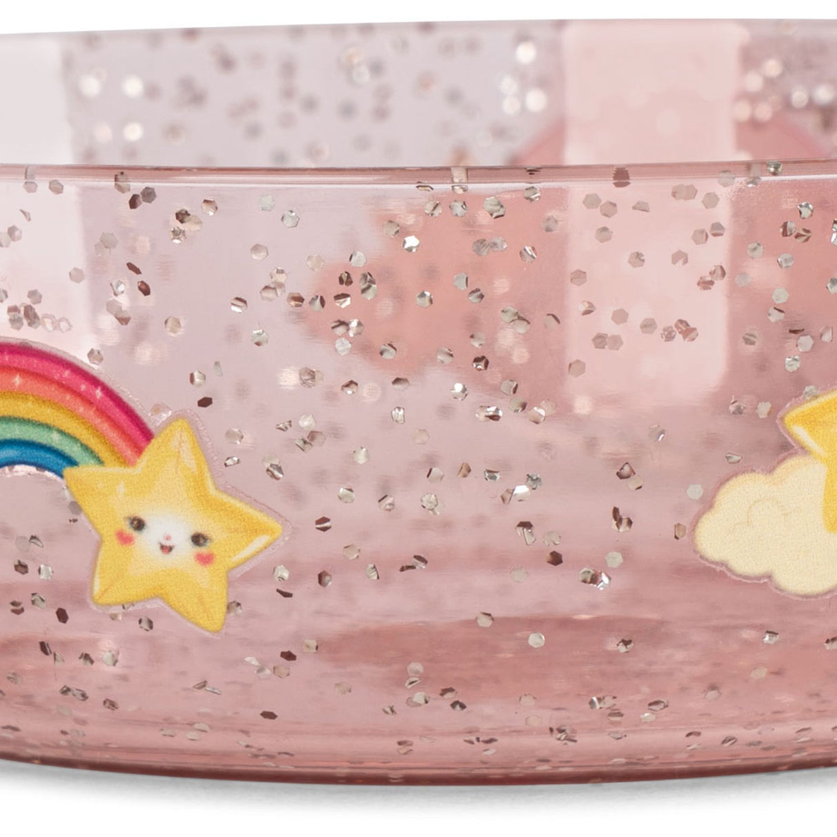 Konges Sløjd Rainbow Sparkly Dinner Sæt