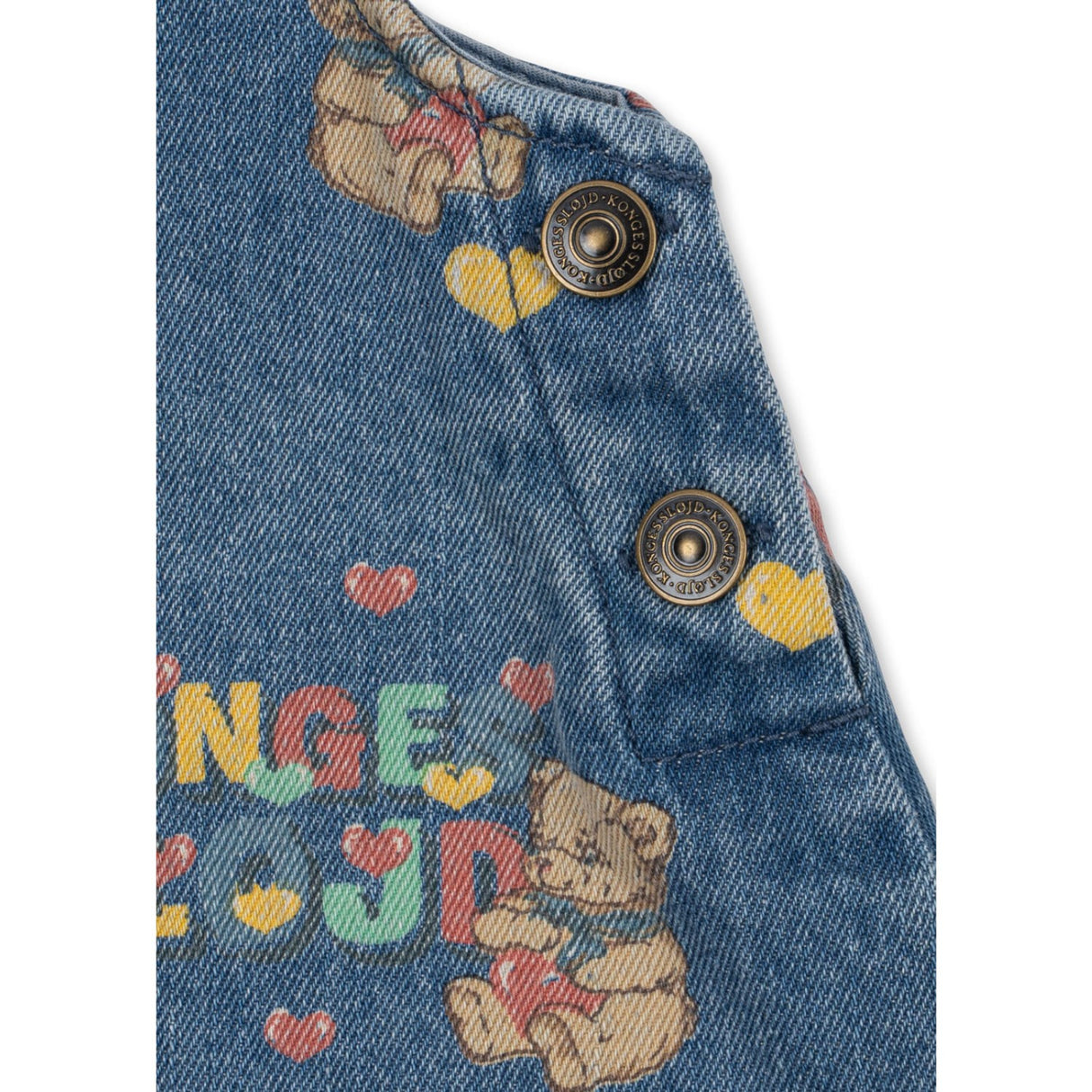 Konges Sløjd Teddy Coeur Magot Overall Kjole Gots