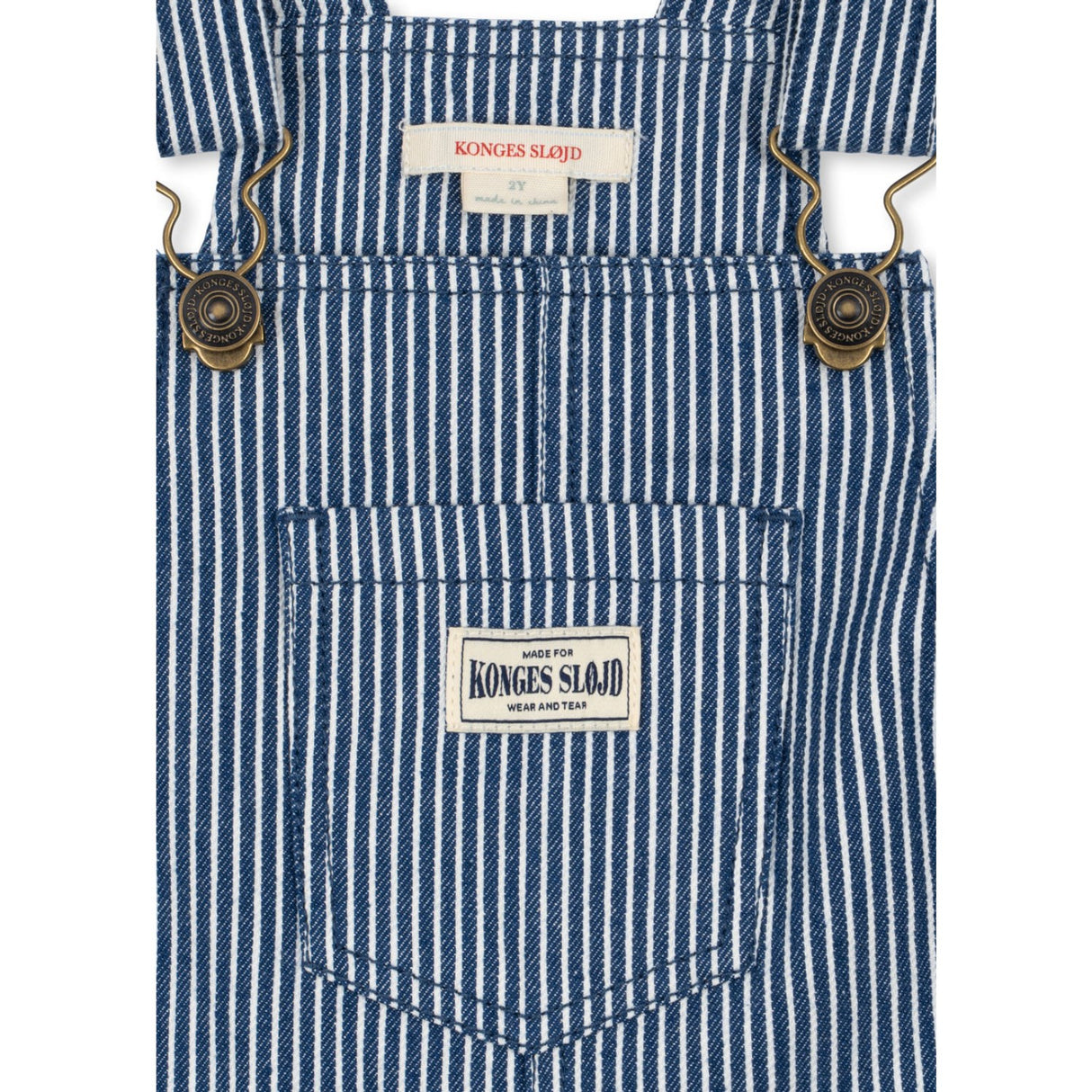 Konges Sløjd Blue Stripe Luc Smækbukser Gots