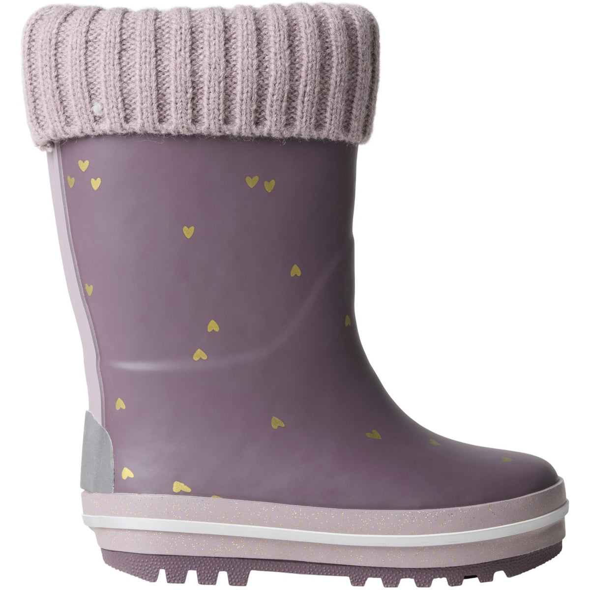 Name It Flint Gold Heart Nmfnoa Thermo Rubberboot Strik Heart Noos