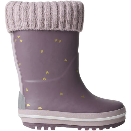 Name It Flint Gold Heart Nmfnoa Thermo Rubberboot Strik Heart Noos