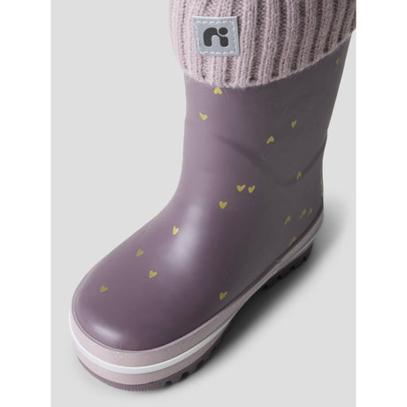 Name It Flint Gold Heart Nmfnoa Thermo Rubberboot Strik Heart Noos