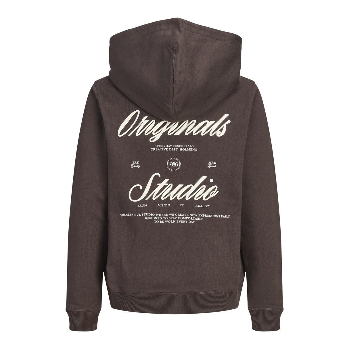 Jack & Jones Junior Java Jornorrebro Typo Back Sweat Hætte Sn Jnr