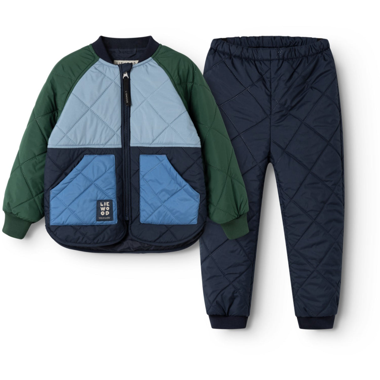 LIEWOOD Classic Navy Multi Mix Zella Thermo Sæt
