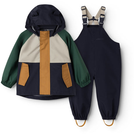 LIEWOOD Garden Green Multi Mix Manu Regntøj Sæt