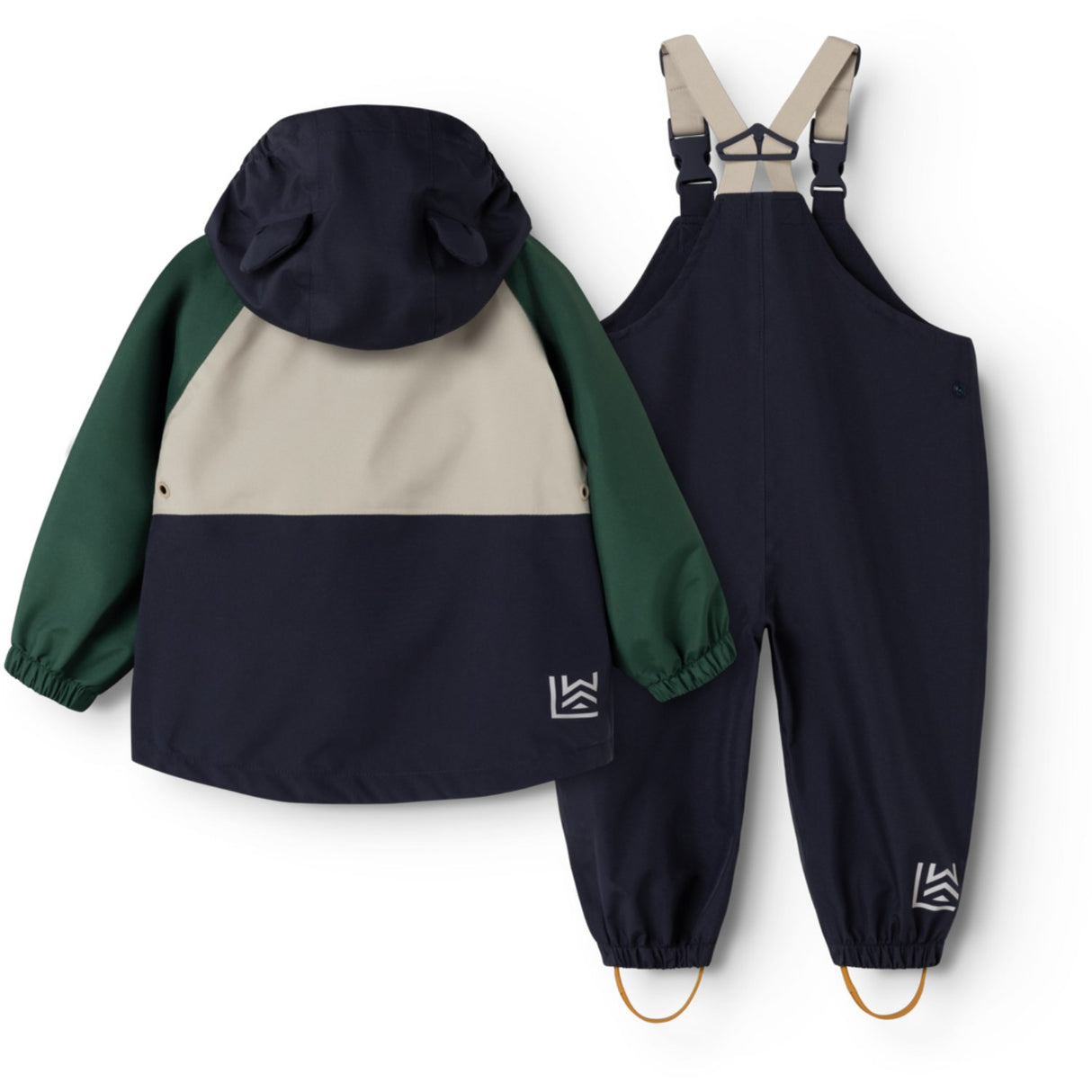 LIEWOOD Garden Green Multi Mix Manu Regntøj Sæt