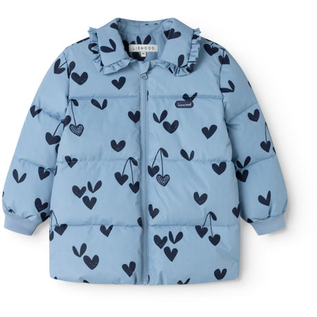 LIEWOOD Sweethearts / Beach Blue Anemone Jakke