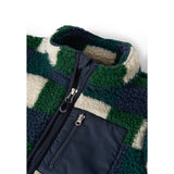 LIEWOOD Mega Check / Bright Garden Nolan Pile Jakke