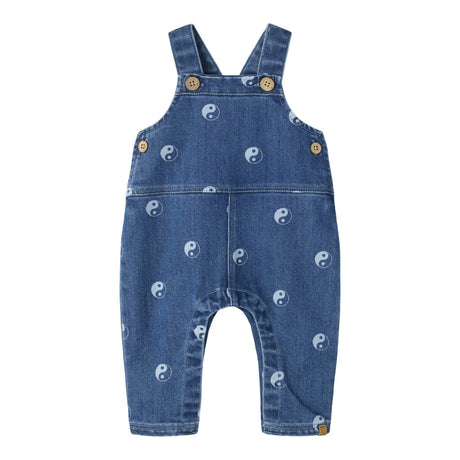 Lil'Atelier Dark Blue Denim Nbmlivo Dnm Overall 2001-Se Lil