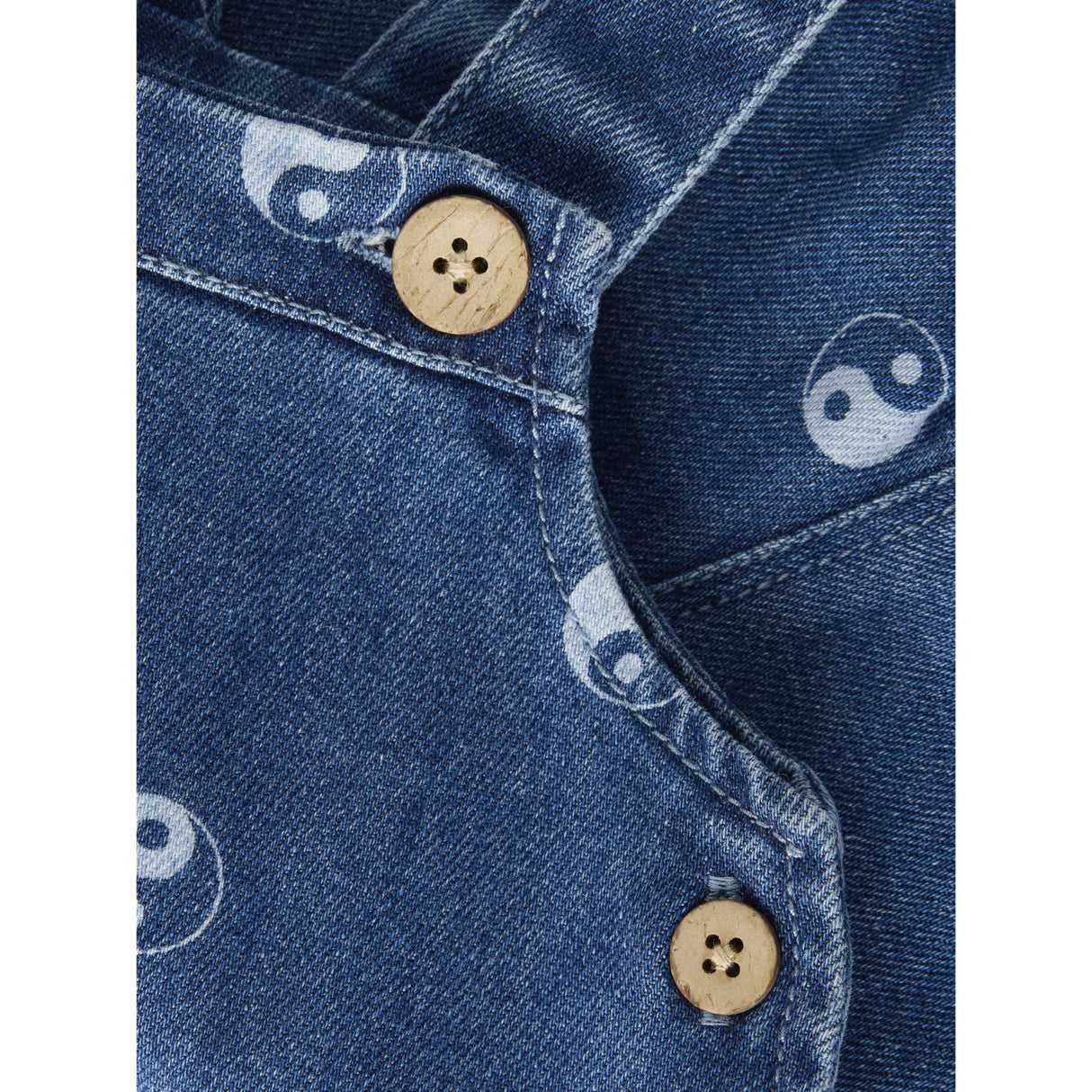Lil'Atelier Dark Blue Denim Nbmlivo Dnm Overall 2001-Se Lil